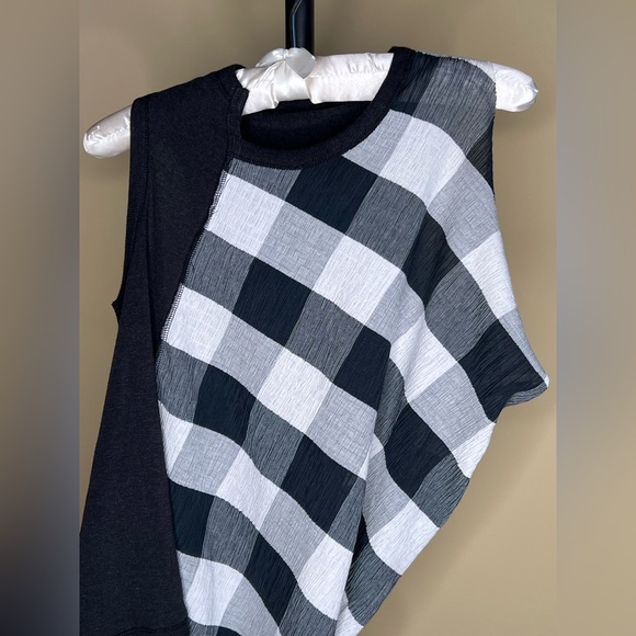 Yohji Yamamoto Skirt and Blouse Set Gingham Black and White Size S - Picture 16 of 16